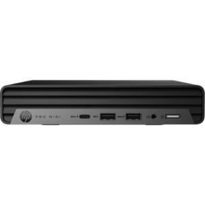 HP Pro Mini 400 G9 Desktop PC, Intel Core i3 13100T, 8GB DDR4 3200, 256GB PCIe NVMe M.2 SSD, FreeDOS,