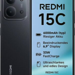 Redmi 15C-8GB/256GB