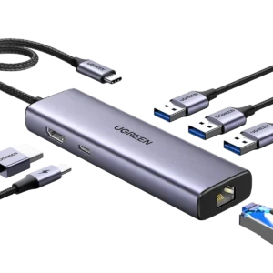 UGREEN 6-in-1 USB-C Multifunction Adapter - CM512